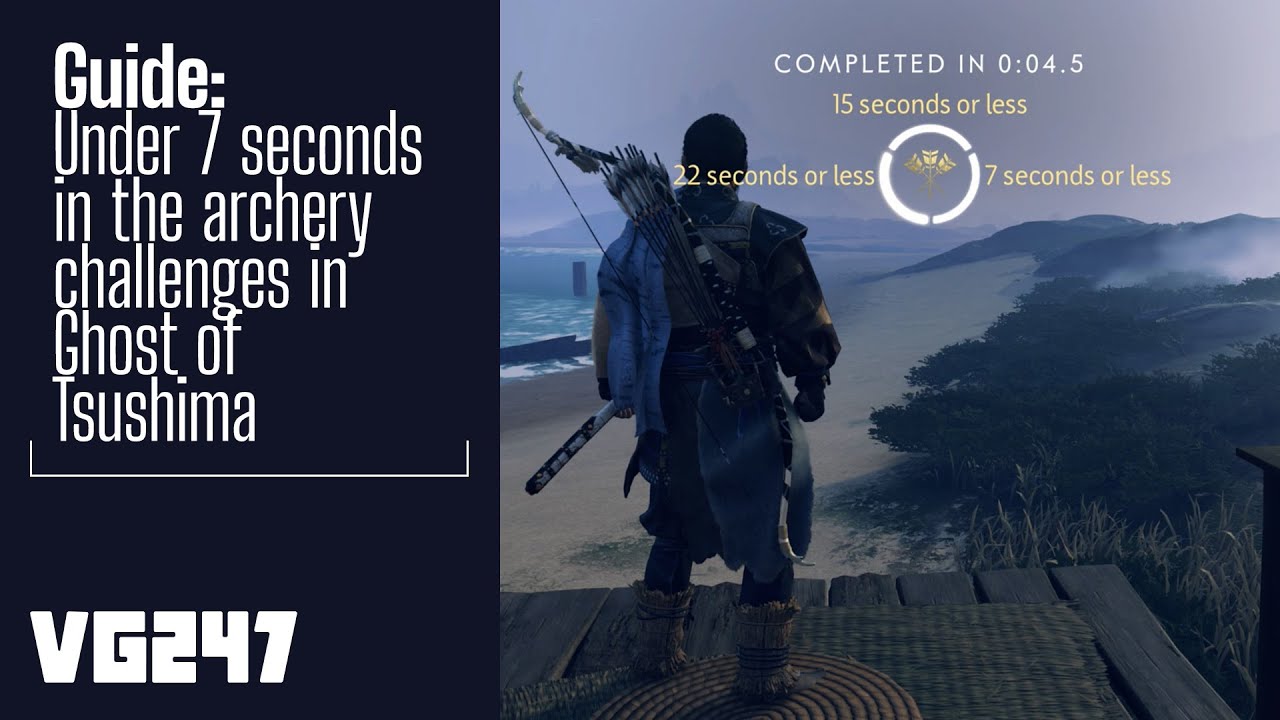 How to get under 7 seconds in the Archery challenge  | Ghost of Tsushima