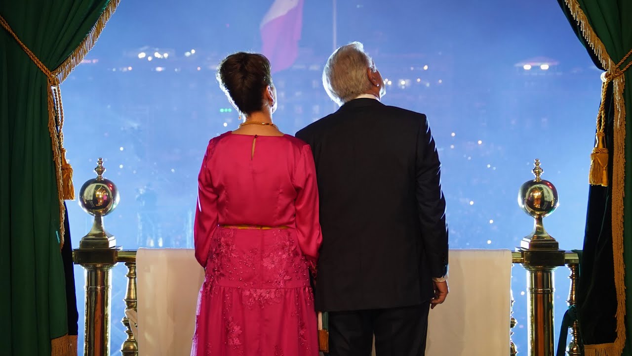 Grito de Independencia, 212 Aniversario. Presidente AMLO