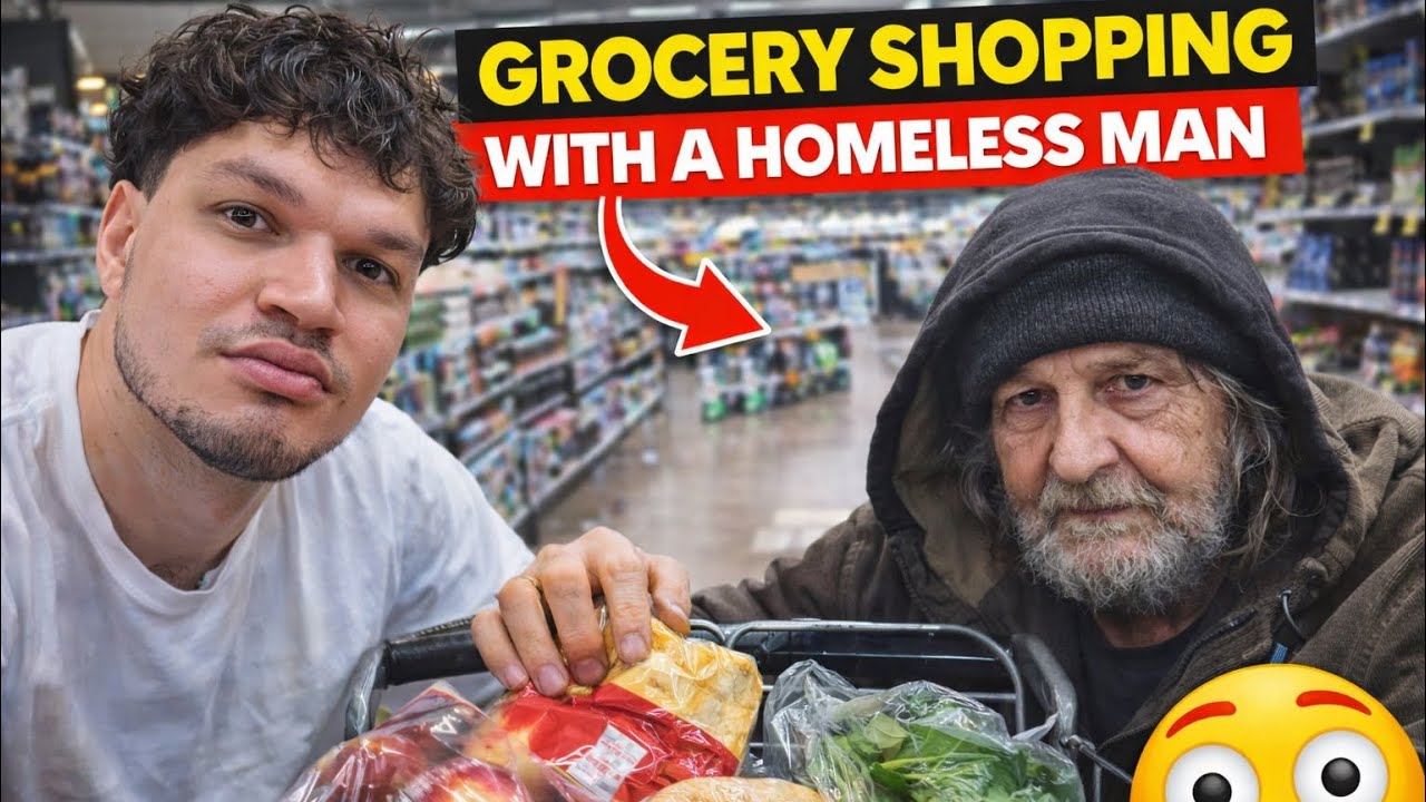 I Took a Homeless Man Shopping! 