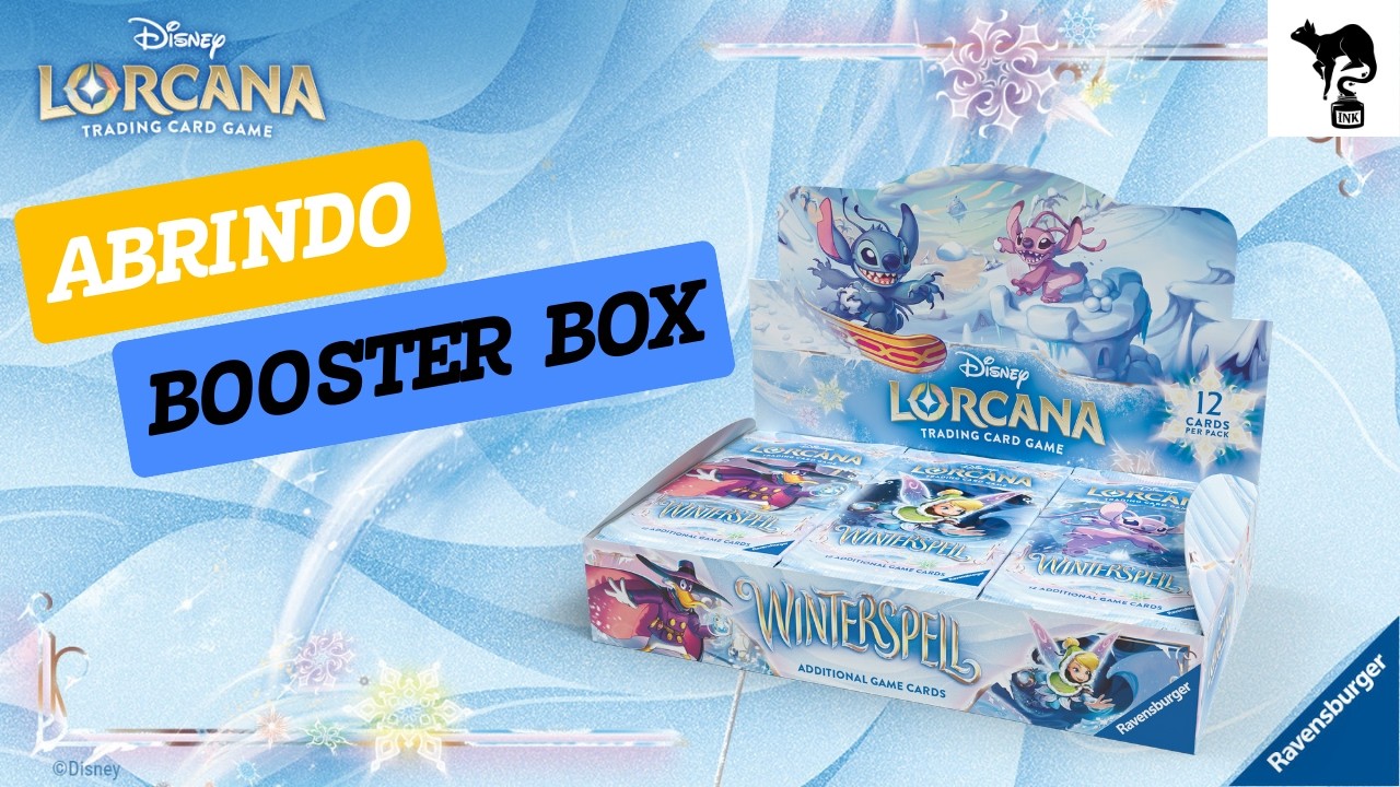 Abrindo WINTERSPELL Booster Box | Disney Lorcana