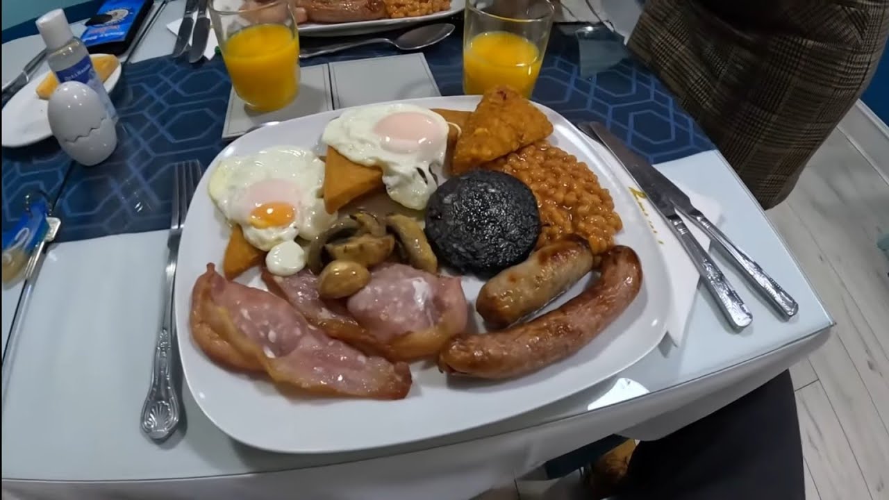 Monster Breakfast By The Seaside Bed And Breakfast Hotel Blackpool