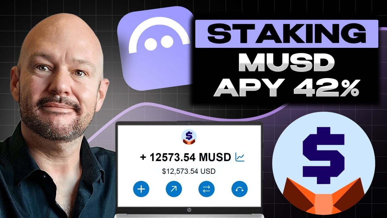 MUSD Staking Guide 🚀 How to Earn 42% APY on AAVE