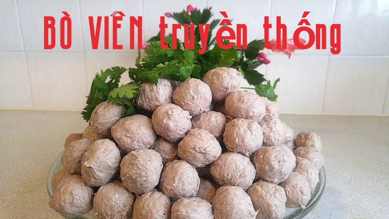 Cách làm Bò Viên Dai Giòn Cấp Tốc để KINH DOANH - Món Nguời Hoa - How to make Beef Ball at home