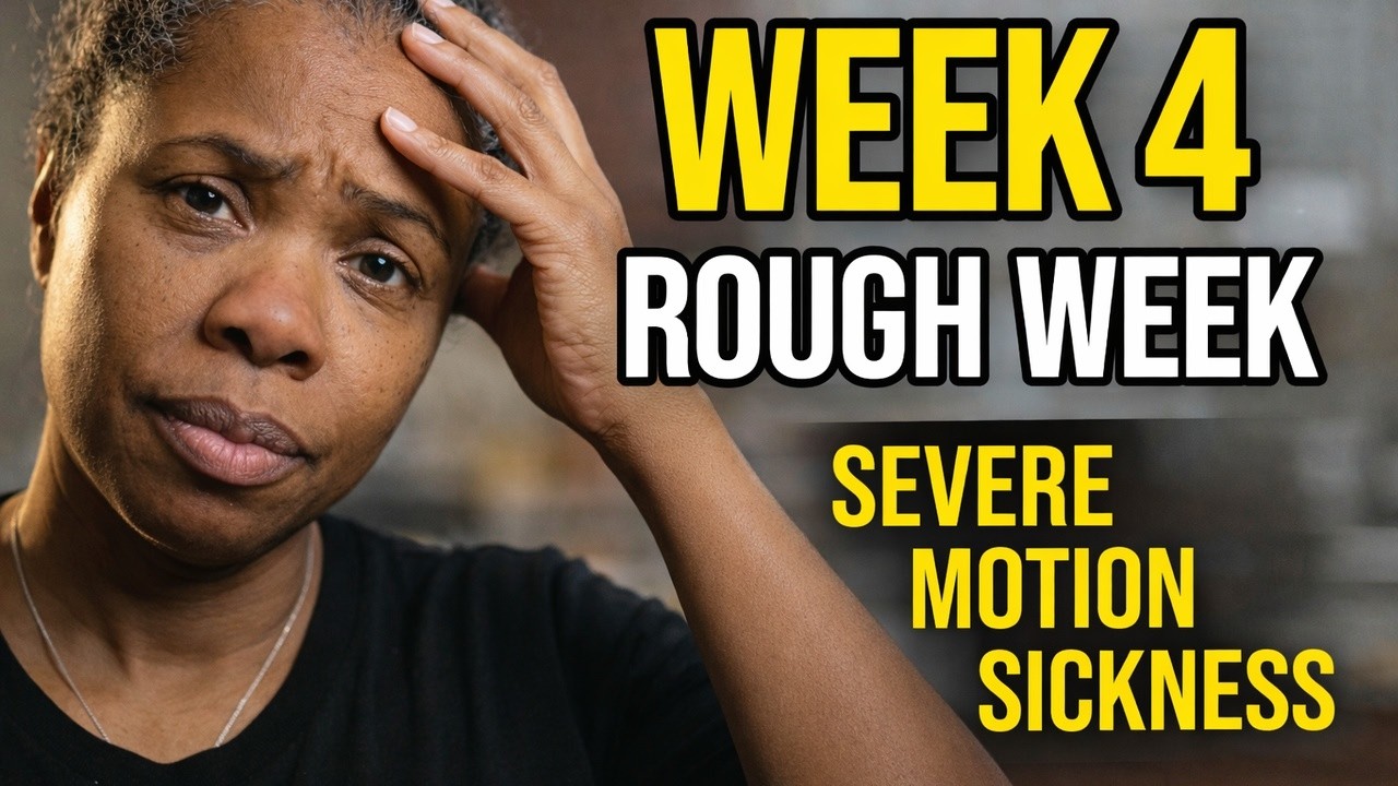Zepbound Week 4 Check-In | Severe Motion Sickness & Moving Up to 5mg