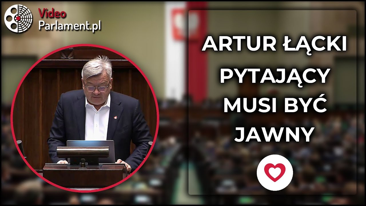 Artur Łącki - Jawność pytającego czy anonimowe nadużycia?