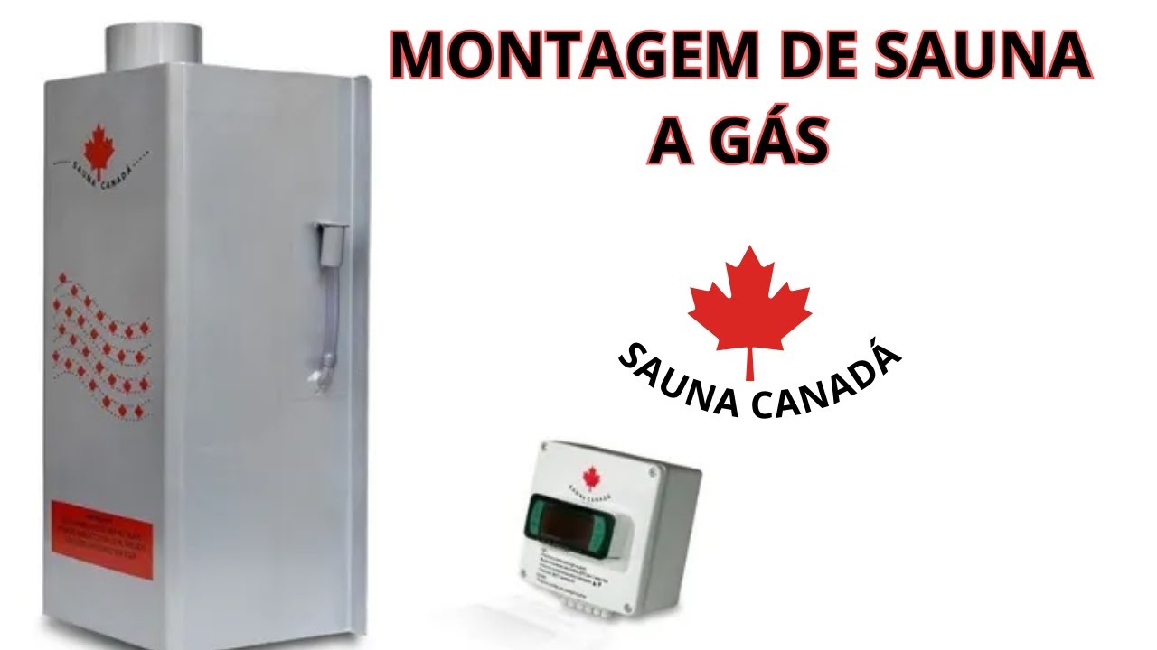 Como instalar uma sauna a gás Canadá