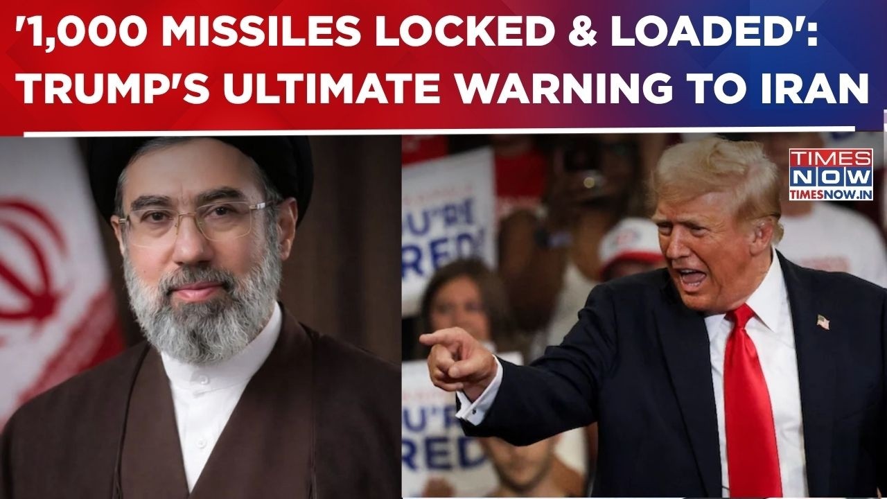 '1,000 Missiles Locked & Loaded': Trump Warns Iran Of 'Massive Military Response'; Tehran Fires Back