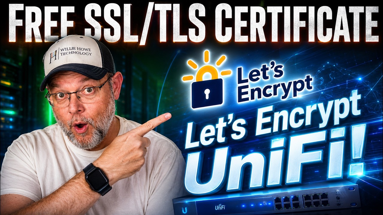 Let's Encrypt UniFi!