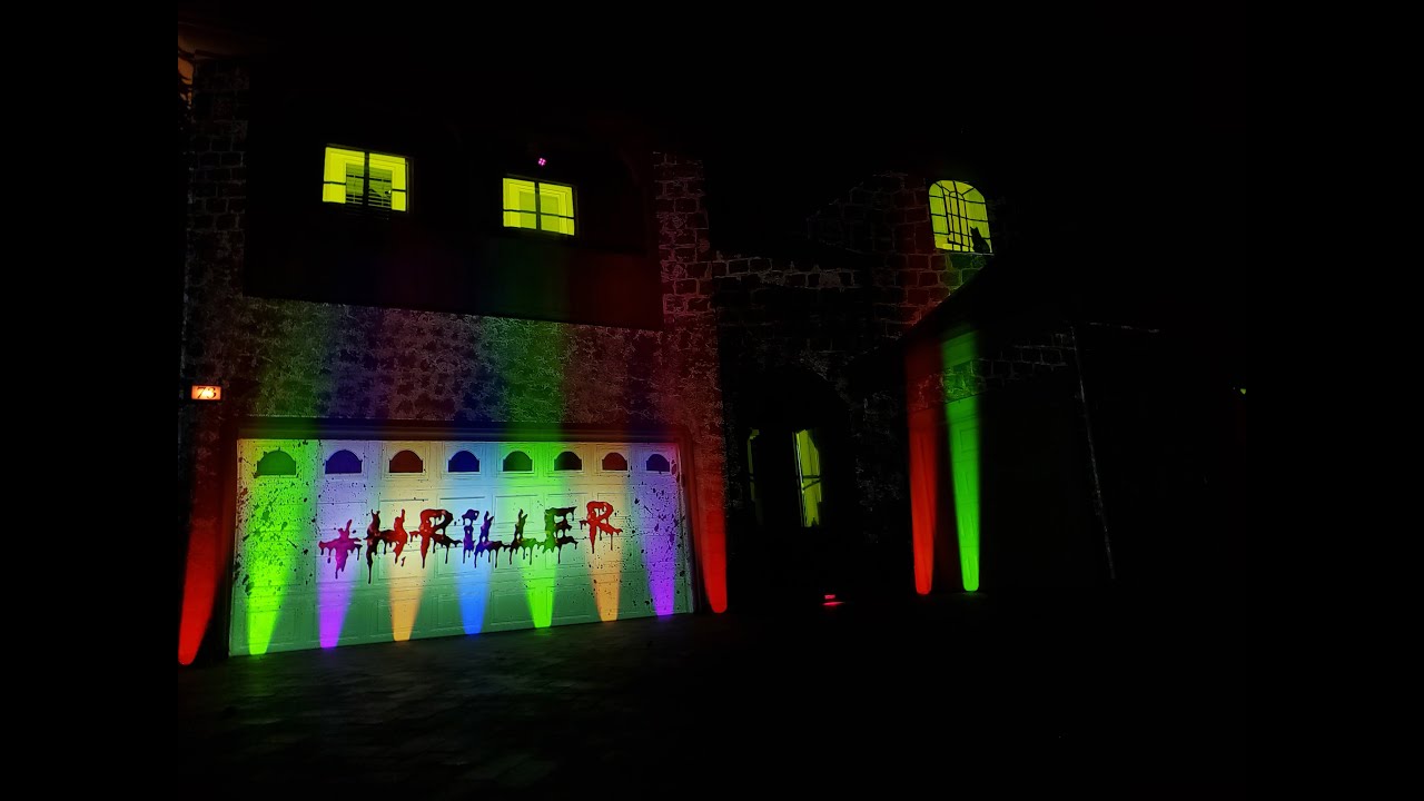 2023 Halloween Thriller Projection Show - Remaster
