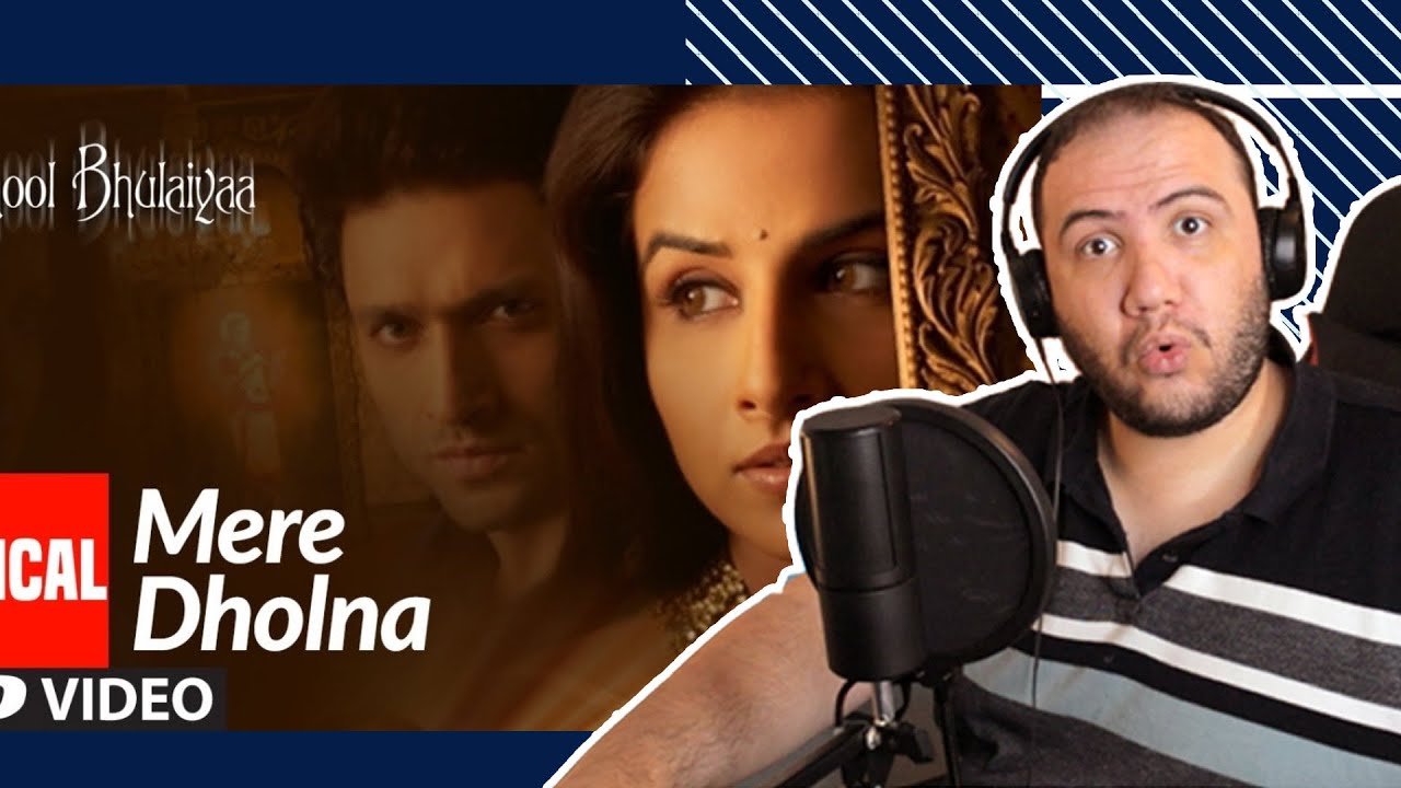 Bhool Bhulaiyaa Reaction | Mere Dholna | Vidya Balan, Shreya Ghoshal, M.G. Sreekumar, Pritam, Akshay