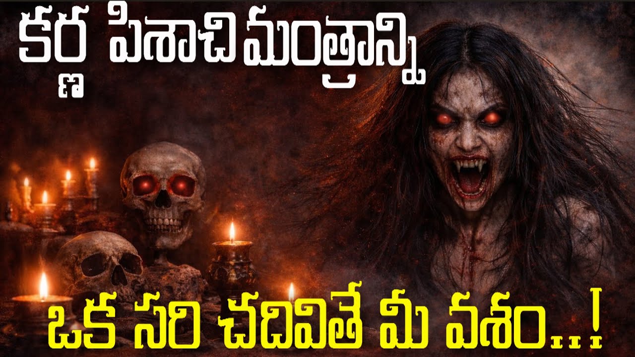 కర్ణ పిశాచి ని ఈ ఒక్క మంత్రం తో వశం కేసుకోవచ్చా..?|| Karna Pisachi