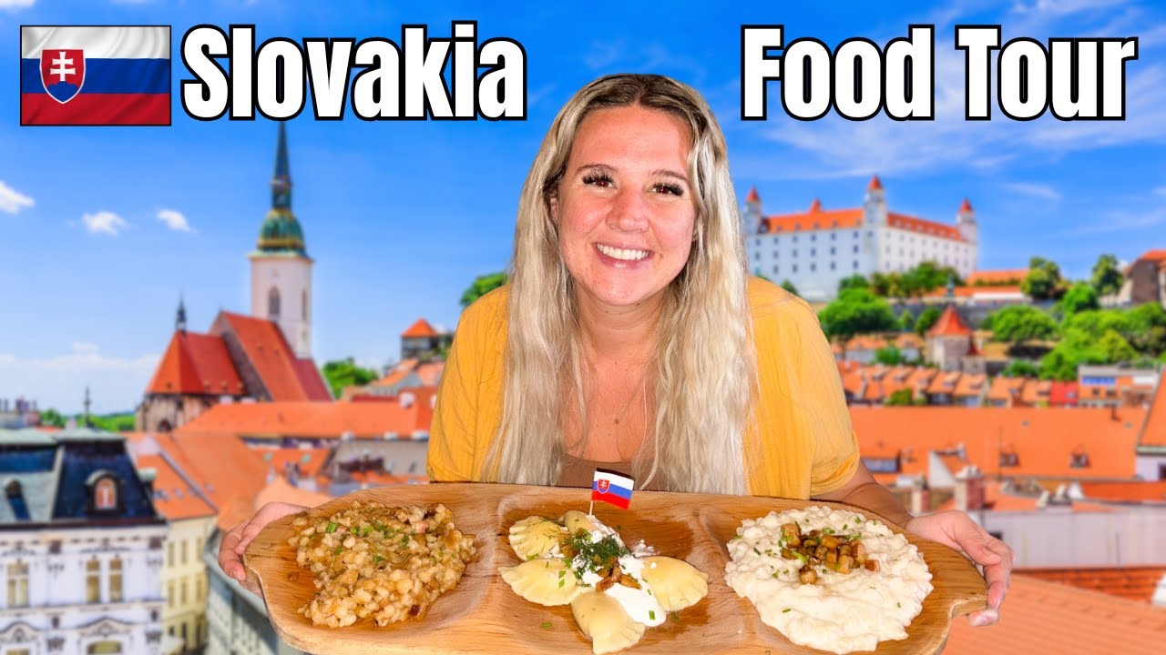 Это словацкая еда?! Гастрономический тур по Братиславе!