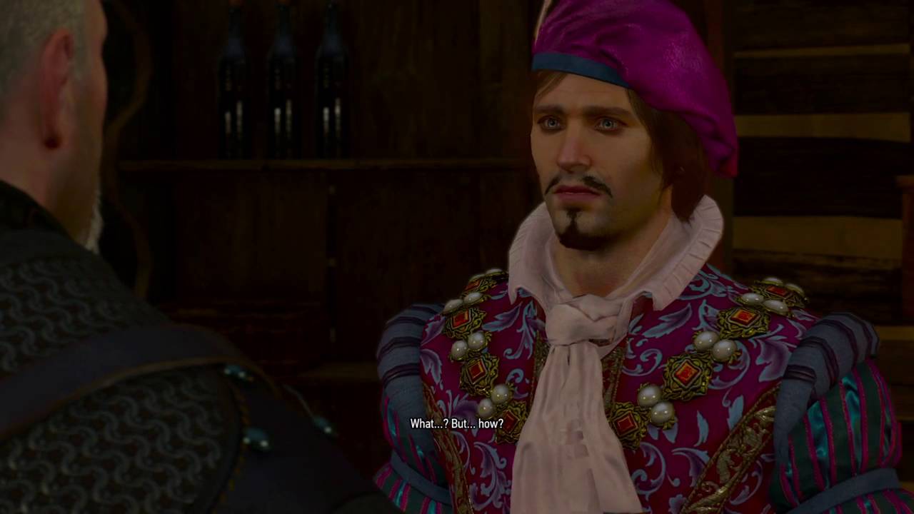 Dandelion Ending Cutscene - Blood & Wine [Witcher 3/PS4/HD]