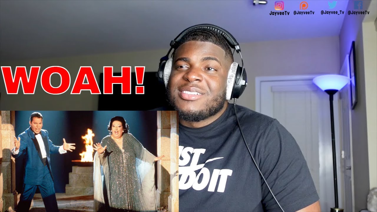 Freddie Mercury & Montserrat Cabellá - Barcelona REACTION