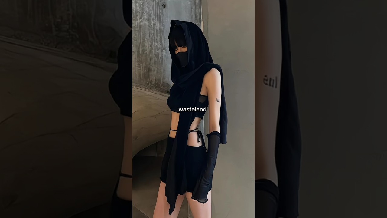 Wasteland style outfit ideas for woman 😍🖤✨ #fashion #aesthetic #outfitideas #style #shorts