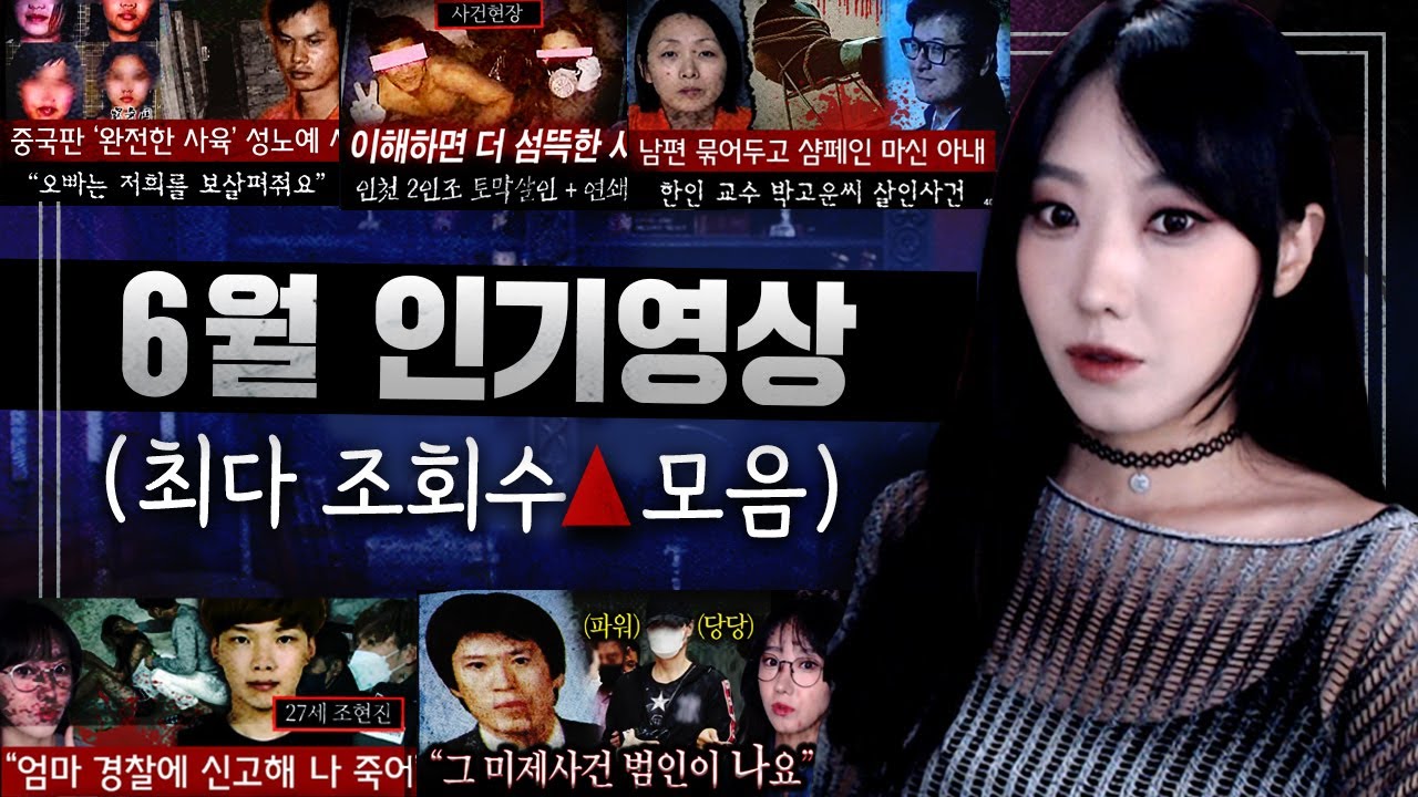 [2시간] 만사 귀찮을땐 그냥 조회수 높은 모음집만 보세요 (범죄사건 국내,해외)