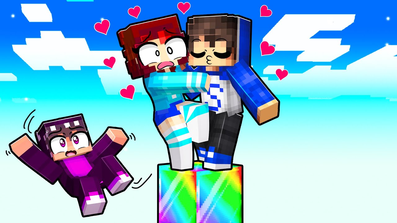MINECRAFT: Encerrada en Un BLOQUE OP con Mi FAN LOCO 😨💥