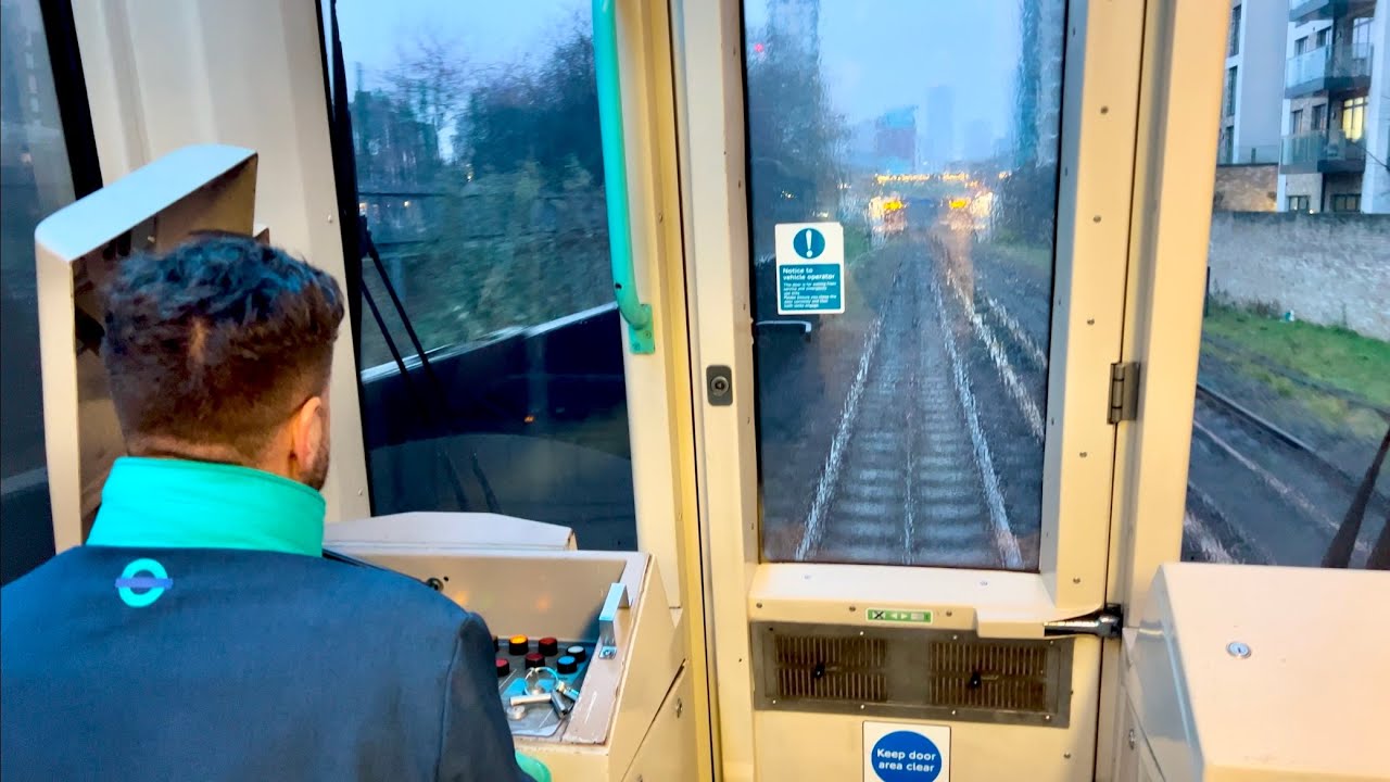 Train Ride On London DLR | Docklands Light Railway | Train With No Driver