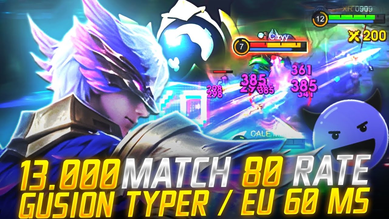 13000 MATCH 80 RATE GUSION TYPER / EU 60 MS