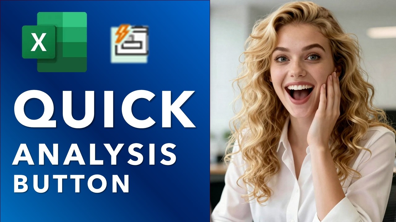 Excel Quick Analysis, the fastest way to explore your data