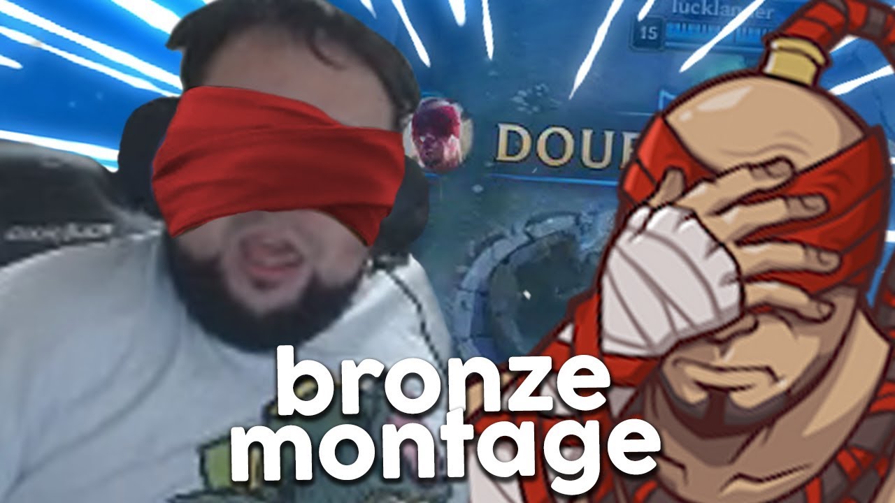 LEE SIN BRONZE MONTAGE!!