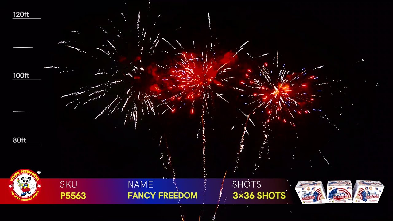 FANCY FREEDOM P5563 WINDA FIREWORKS 2022 NEW ITEMS