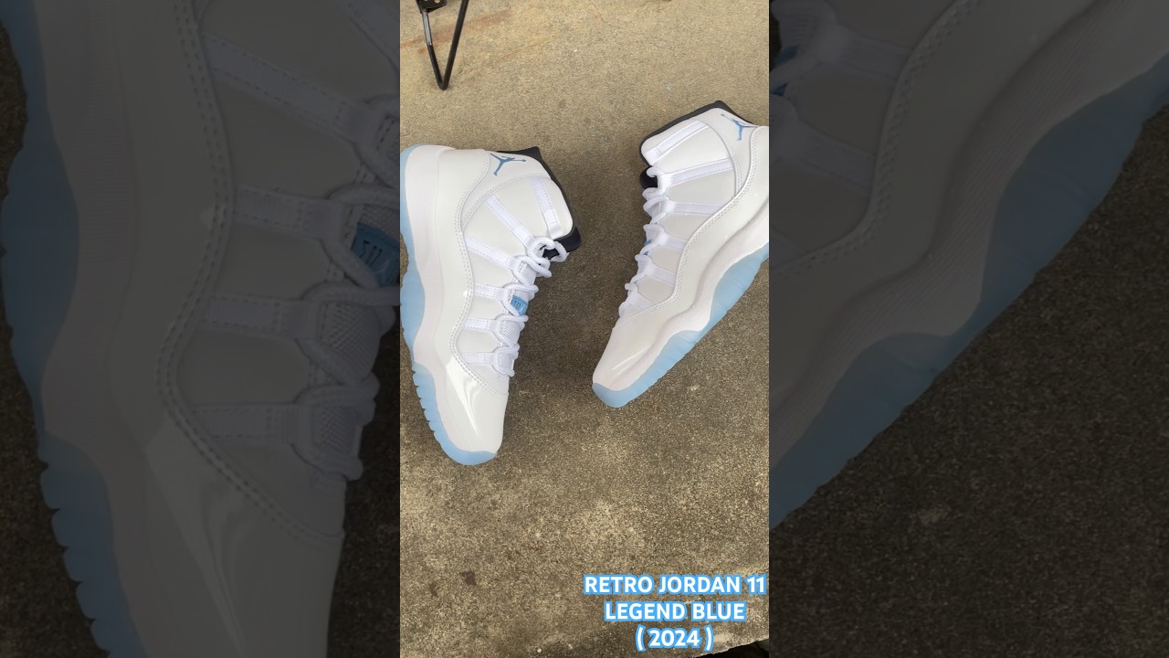 Jordan 11 LegendBlue 2024 Retail $230 Release 12/14/2024 #jordan11s #legendblue #sneakerhead #shoes