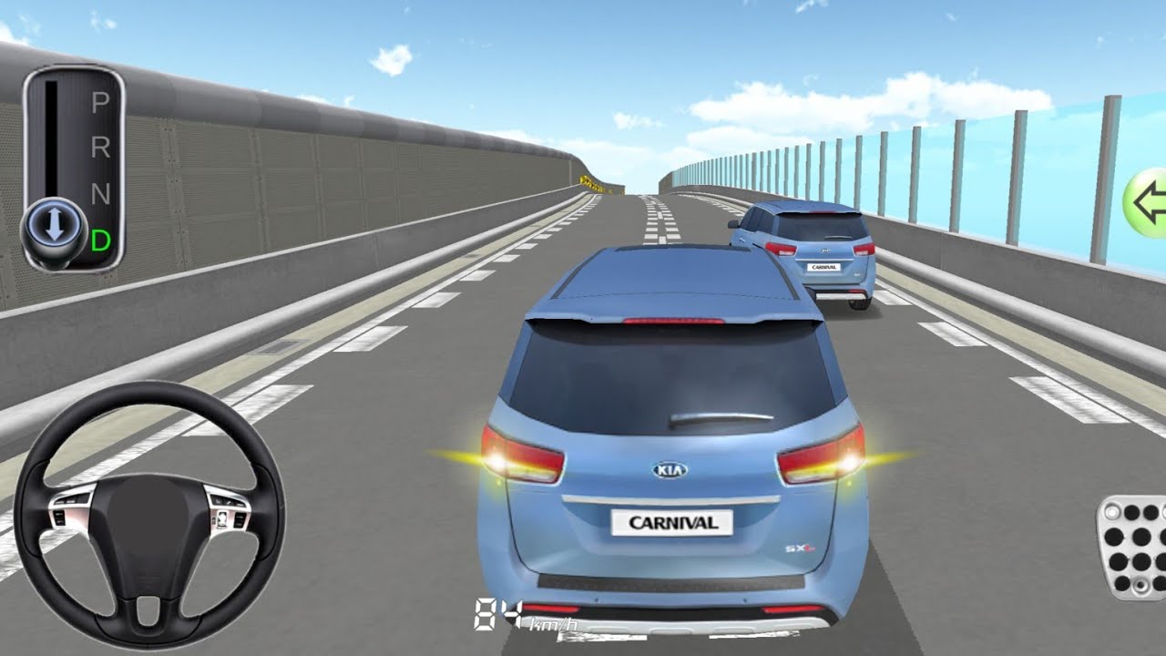 New Blue Rayad Car For Kia And Parking Gyaras  #3D Diving Class# Super Gameplay,, 
