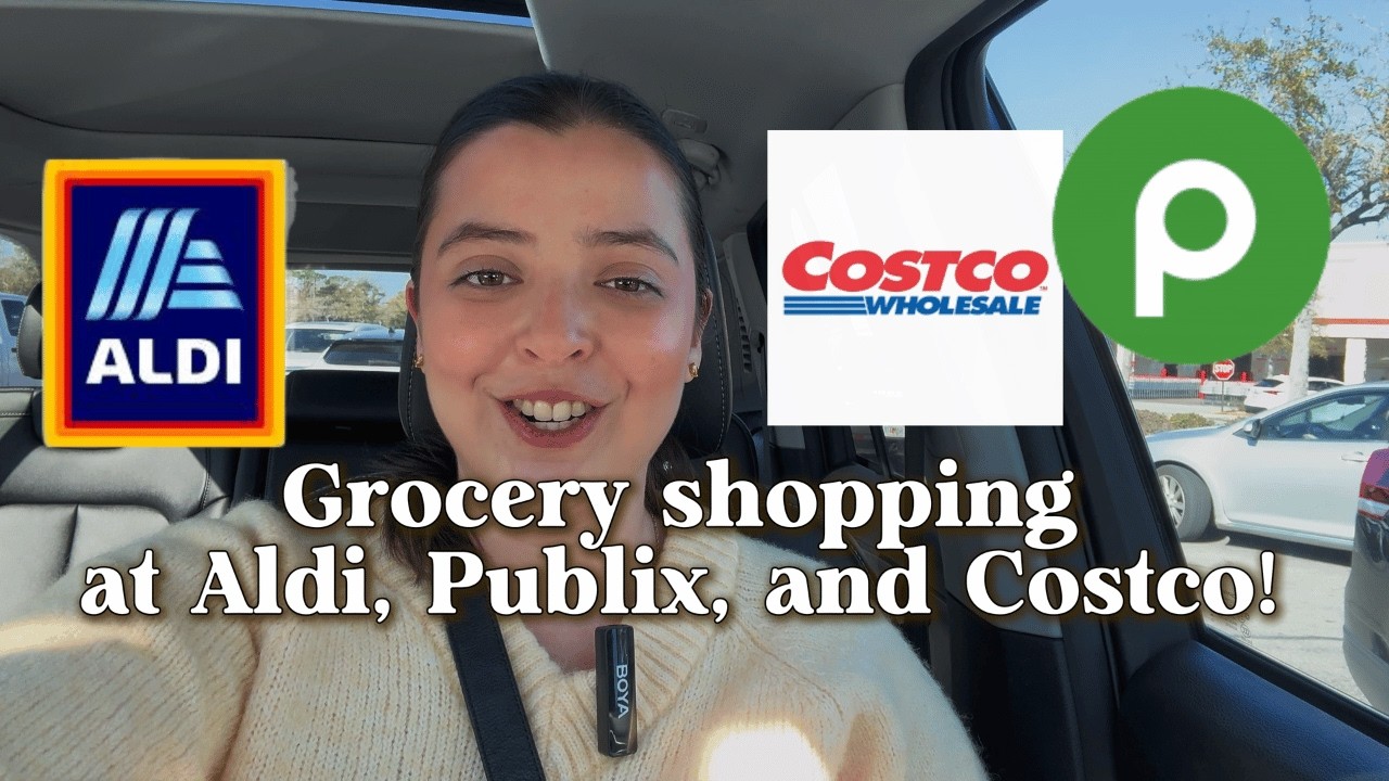 Come grocery shopping with me @ Aldi, Costco, and Publix! | Bi-weekly grocery restock