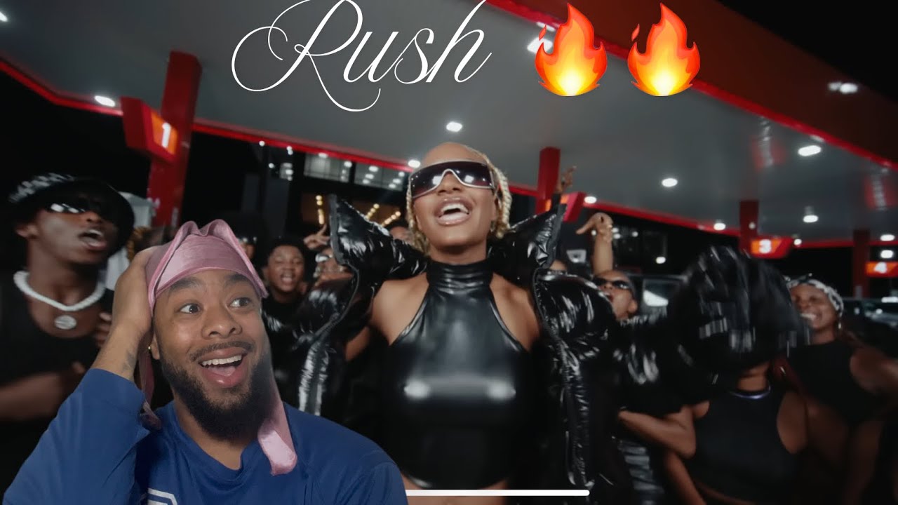 Ayra Starr - Rush (официальный клип) | РЕАКЦИЯ