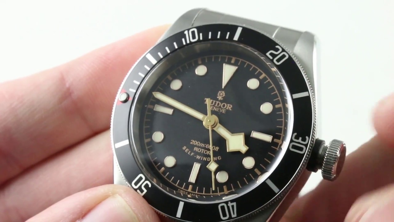 Tudor Heritage Black Bay Black 