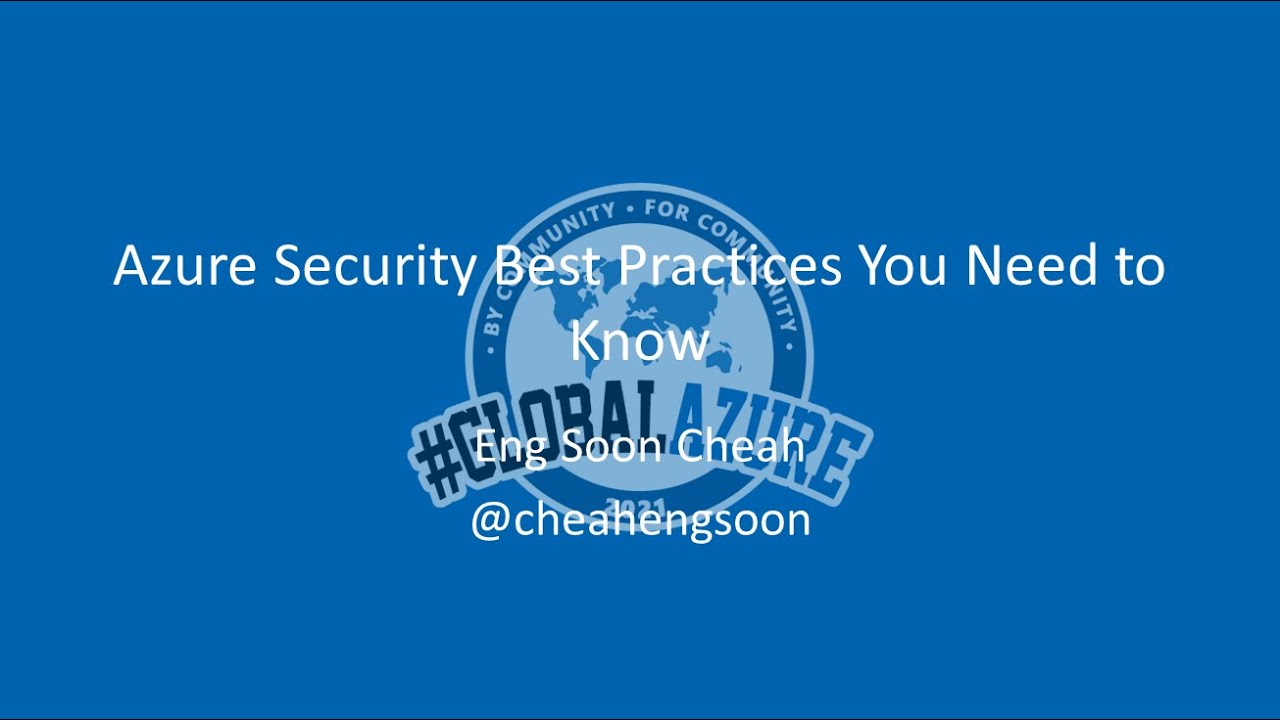 Azure Security Best Practices You Need to Know