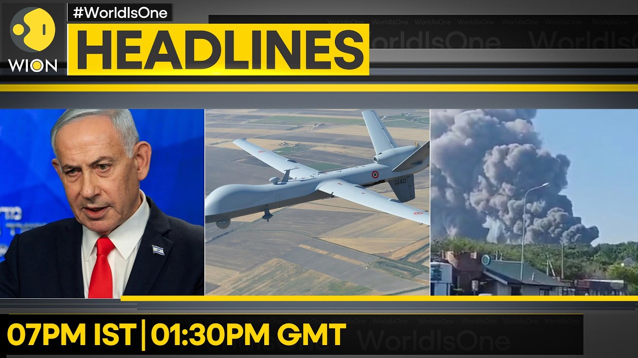 Russia: Ukraine Strike Kills 6 | Iran Shoots Down US MQ-9 Reaper Drone | WION Headlines