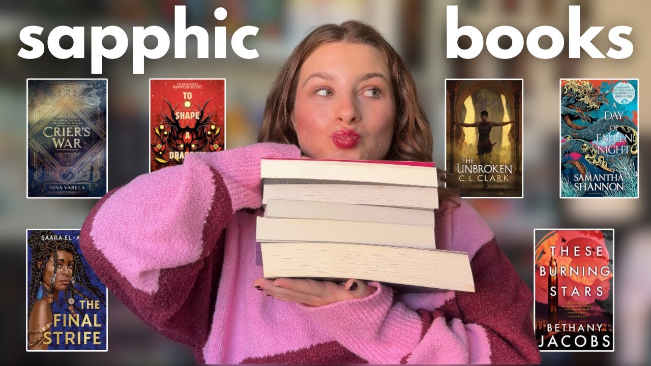 35+ MUST READ sapphic fantasy & sci-fi books !!