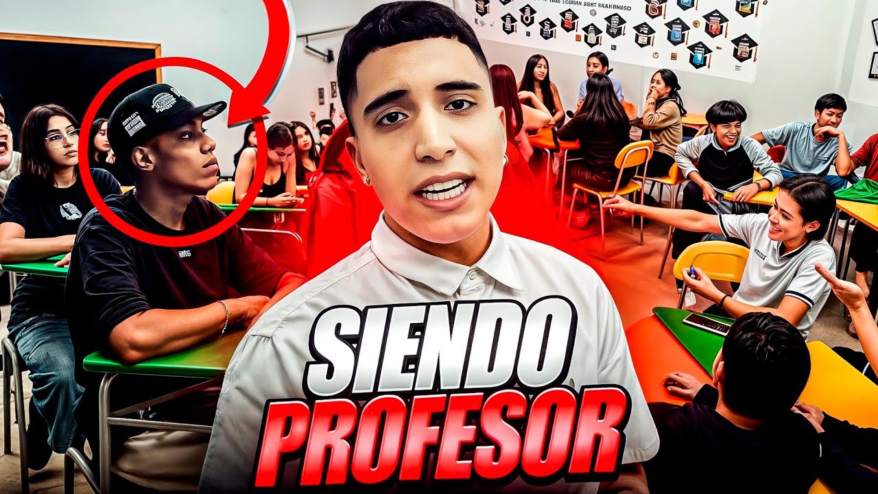 SIENDO PROFESOR DE UN COLEGIO POR UN D&Iacute;A 👨🏻&zwj;🎓📚 | MrStiven Tc