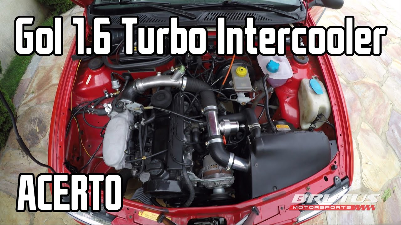 VW Gol Bola 1.6 Turbo Intercooler @ 1bar, acerto da injeção programável FT250