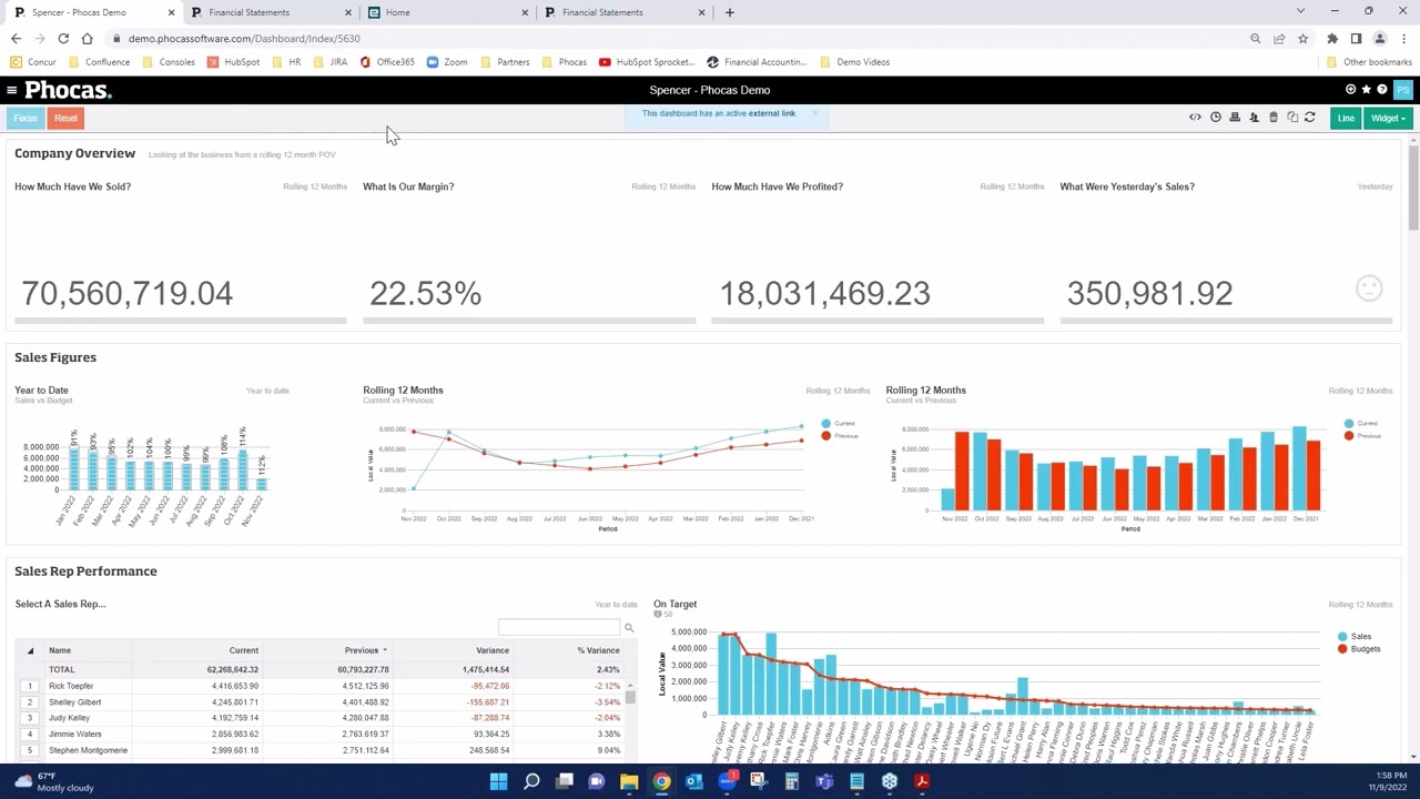 Epicor Data Analytics