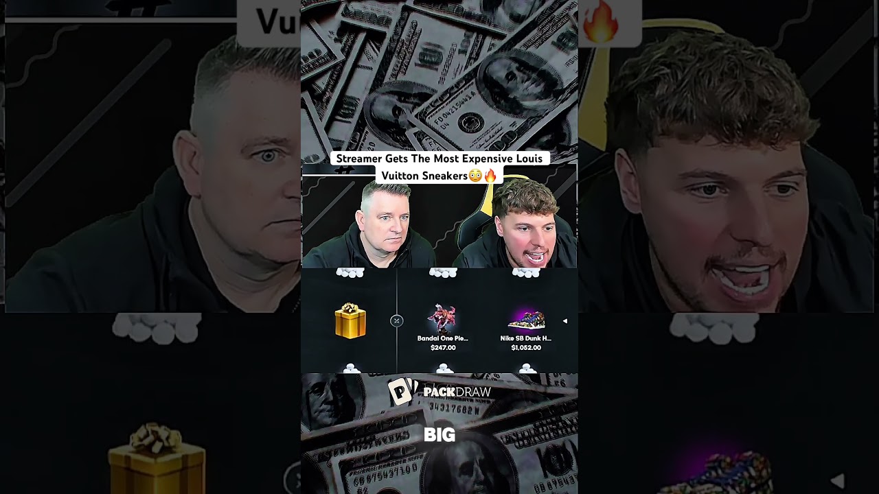 Streamer Geta The Most Expensive Louis Vuitton Sneakers😳🔥 