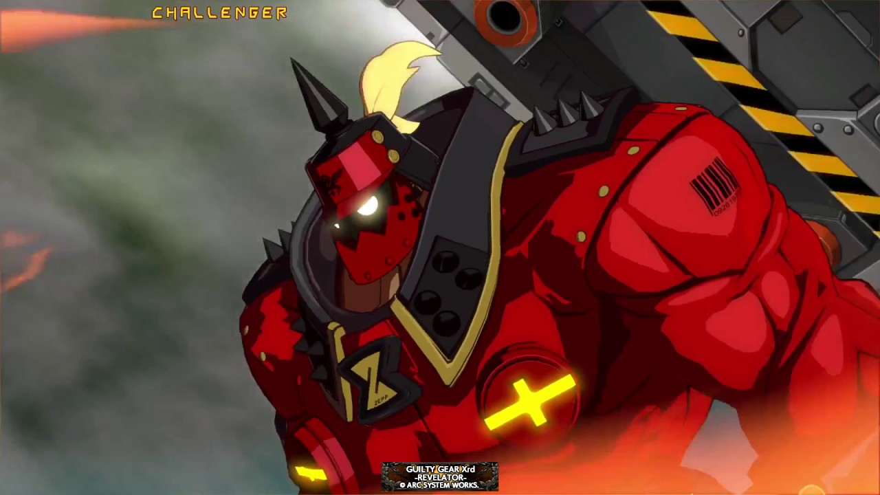 Guilty Gear Xrd Revelator - Faust vs Potemkin PS4 PRO Max Settings - Fight and Finish - HD