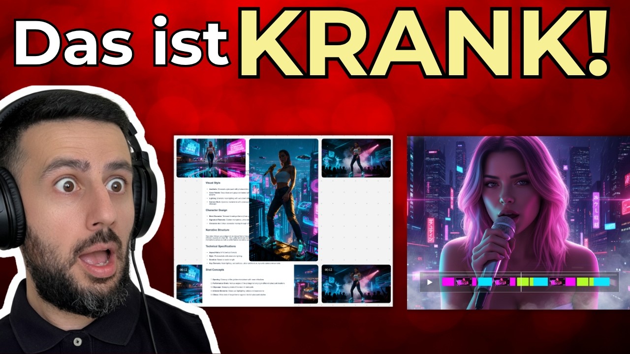 Diese KI dreht dein Musikvideo und Clips automatisch!