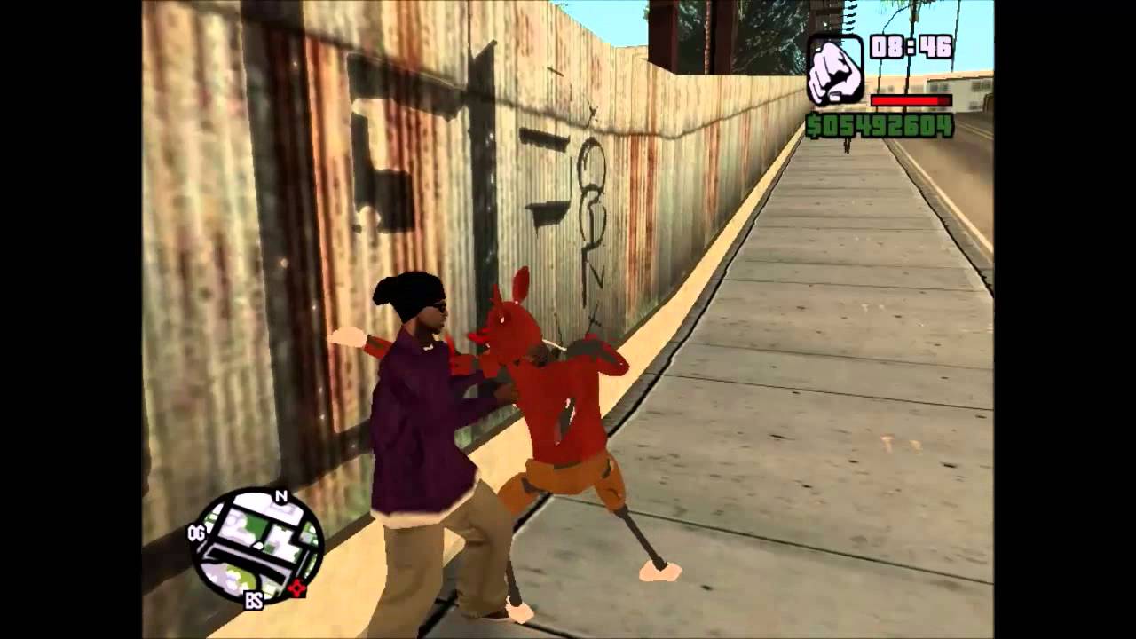 Gta San andreas - Foxy es Todo Un Loquillo xD