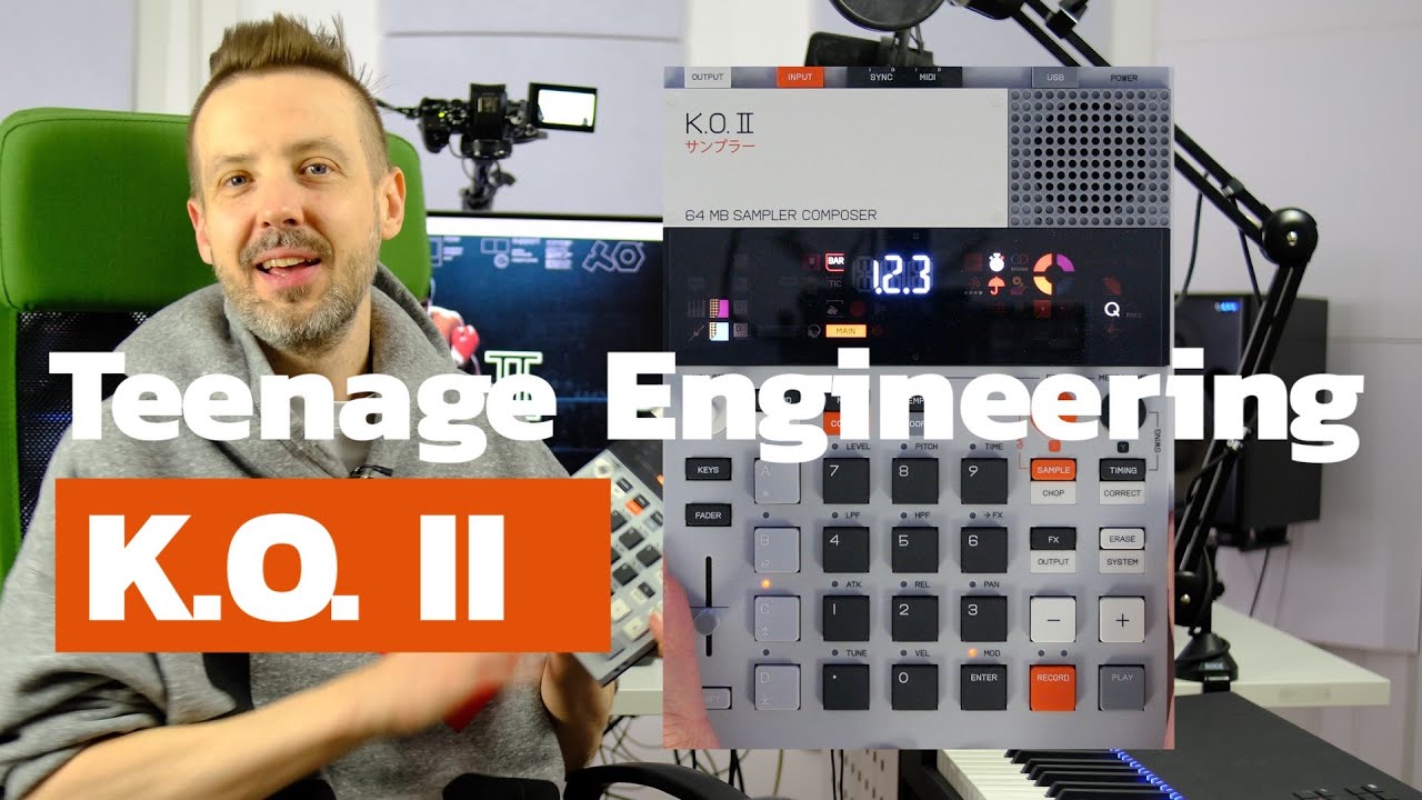 Teenage Engineering K.O. II | TEST PO POLSKU (Review in Polish)
