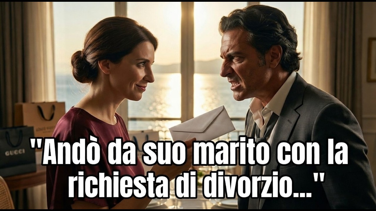 La reazione di suo marito fu inaspettata...