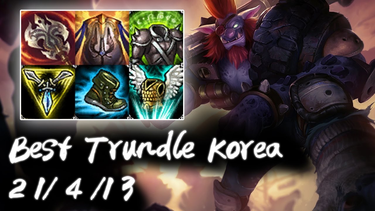 Best Trundle Korea Top vs Maokai | Korea High Elo Replays