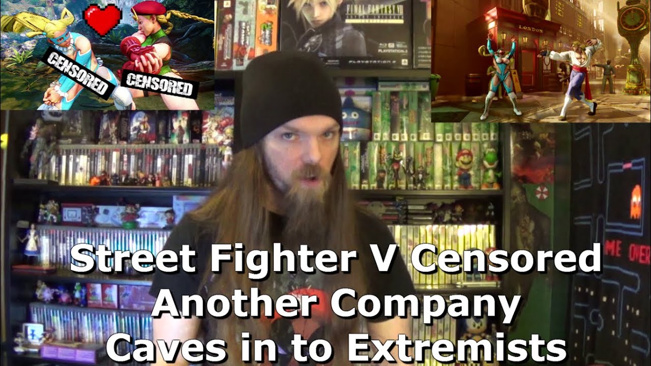 Street Fighter V Censored - Another Company Caves in to Extremists