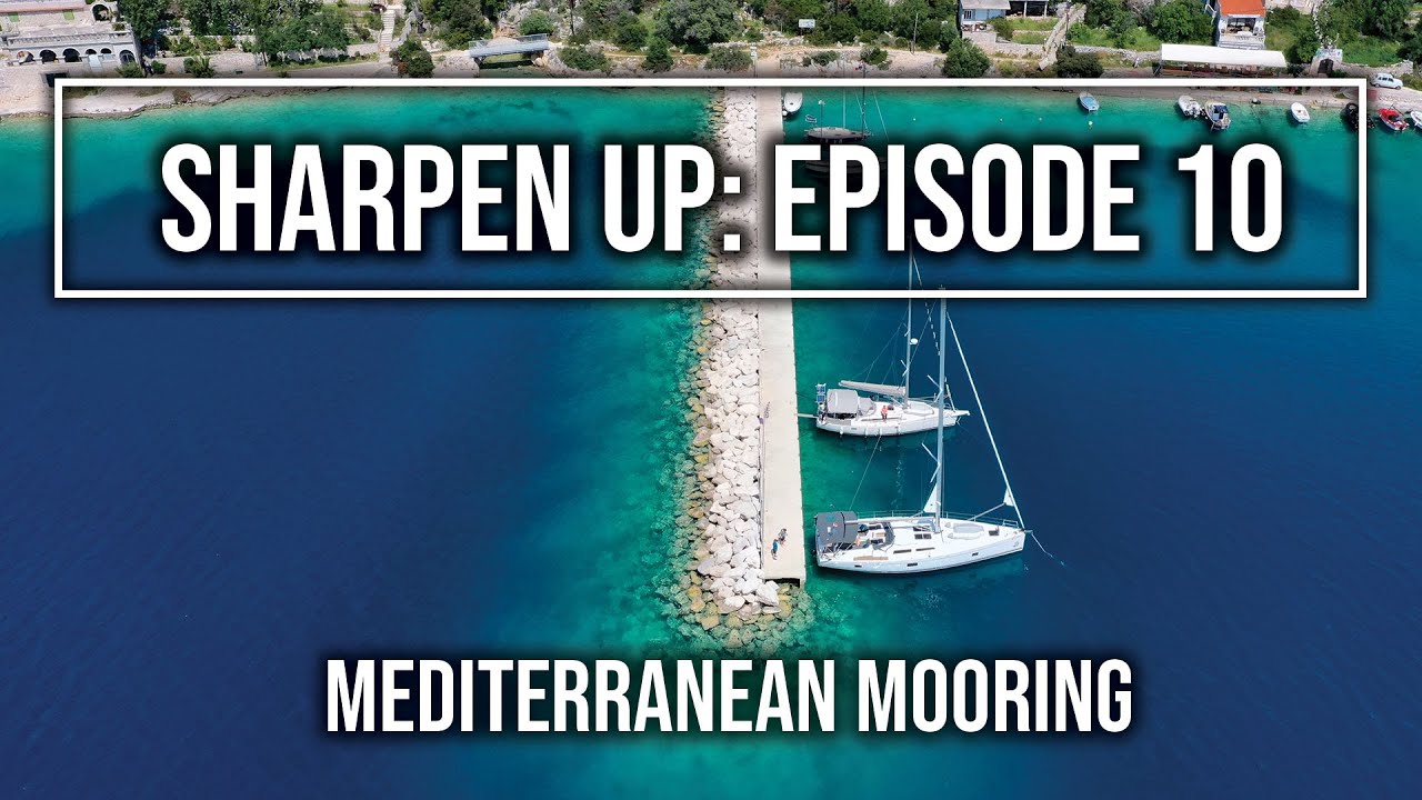 SAIL CROATIA HOW TO DOCK: Mediterranean Mooring with Anchor