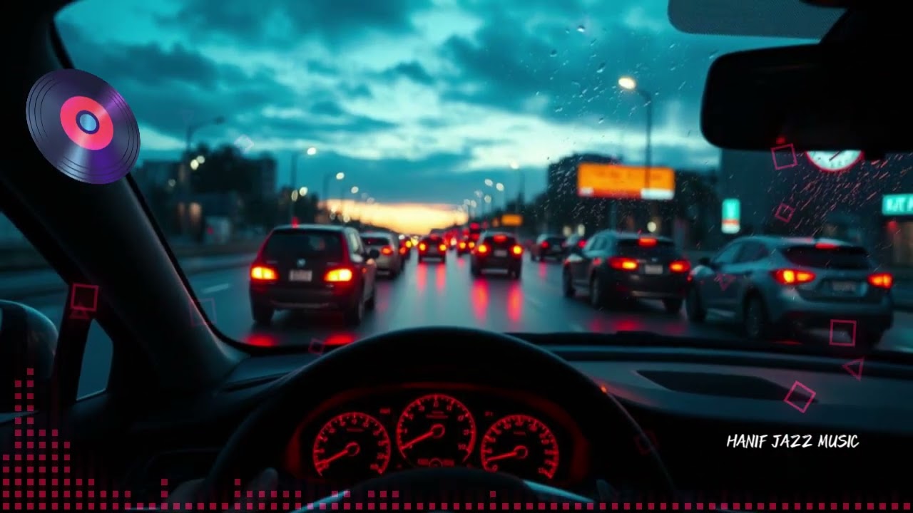 NO ADS 🌙 Evening Slow Lane Jazz Jam | Relaxing Smooth Jazz for a Peaceful Night