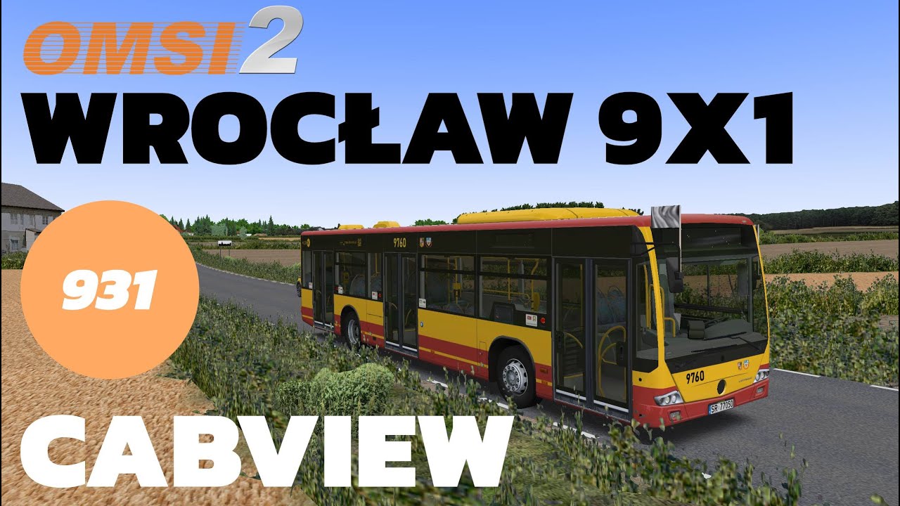 OMSI 2 - Wrocław 9X1 🚌 931 Oleśniczka ➡️ Śliwice - Cabview
