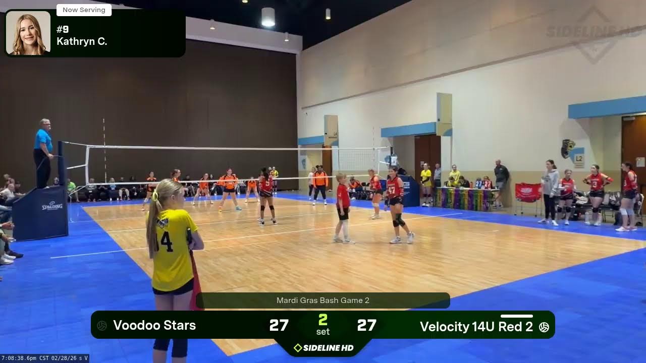 Velocity 14U Red 2 vs. Voodoo Stars (2026.02.28)