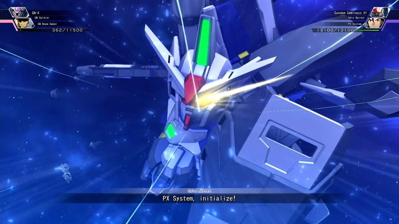 SD Gundam G Gen Cross Rays - OZX-GU01A Gundam Geminass 01 [Space Unit] (Odin) (Dual Story: G-Unit)